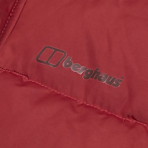 Women's Combust Reflect Long Jacket - Dark Red