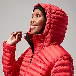 Women's Nula Micro Jacket - Red