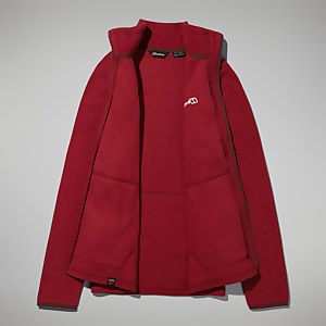Women's Prism 2.0 Micro Full Zip InterActive - Dark Red