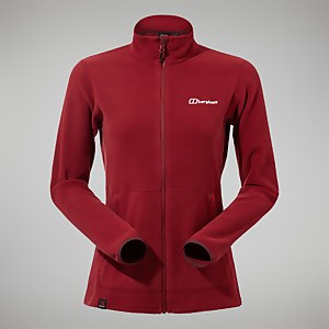 Women's Prism 2.0 Micro Full Zip InterActive - Dark Red