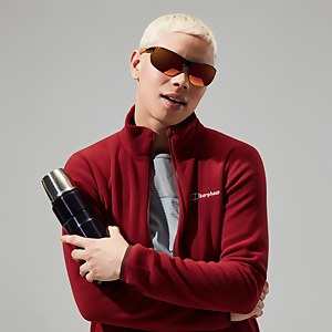 Women's Prism 2.0 Micro Full Zip InterActive - Dark Red
