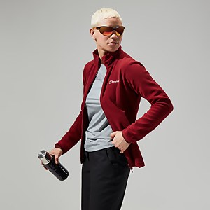 Women's Prism 2.0 Micro Full Zip InterActive - Dark Red