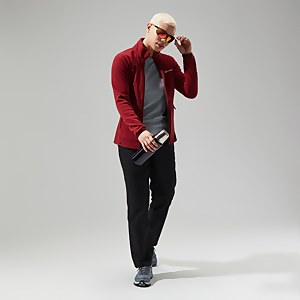 Women's Prism 2.0 Micro Full Zip InterActive Dark Red - 8