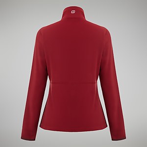 Women's Prism 2.0 Micro Full Zip InterActive - Dark Red