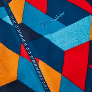 Women's Navala Fleece Jacket - Red / Blue