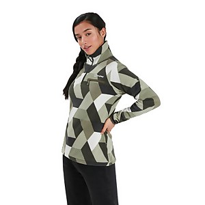 Women's Navala Half Zip Fleece Jacket - Green