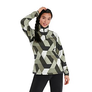 Women's Navala Half Zip Fleece Jacket - Green