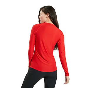 Women's 24/7 Long Sleeve Crew Base Layer - Red