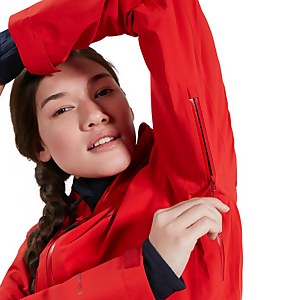 Women's Mehan Vented Waterproof Jacket - Red