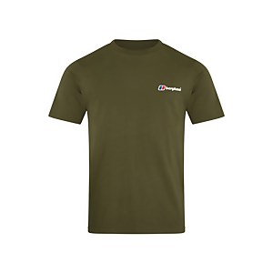 Men's Organic Classic Logo T-Shirt Dark Green