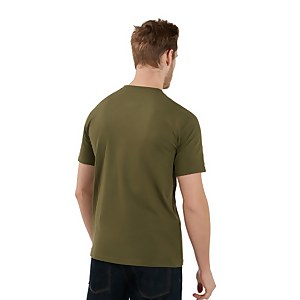Men's Organic Classic Logo T-Shirt Dark Green