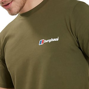 Men's Organic Classic Logo T-Shirt Dark Green