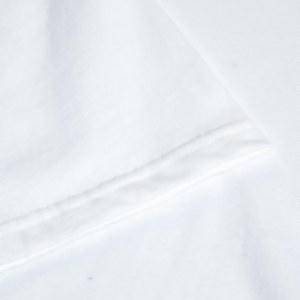 Men's Organic Front & Back Logo Tee White