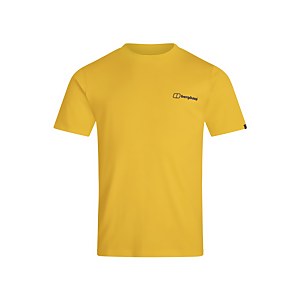 Men's Organic Colour Logo T-Shirt Brown