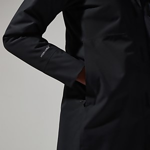 Hinderwick Hydroshell Jacke für Damen - Schwarz