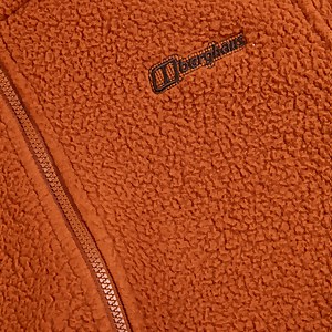 Hawksker Half Zip Fleece für Damen - Braun