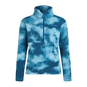 Women's Hawkser Half Zip Fleece - Blue - 8