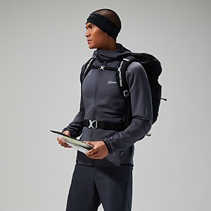 Men's Vanth Hooded Jacket - Grey