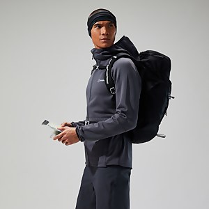 Men's Vanth Hooded Jacket - Grey