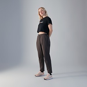 Women's Crop Short Sleeve Tee - Black