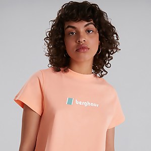 Women's Crop Short Sleeve Tee - Pink