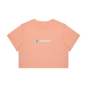 Women's Crop Short Sleeve Tee - Pink
