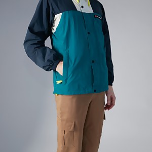 Unisex Windbreaker 21 Waterproof Jacket - Dark Green / Dark Blue