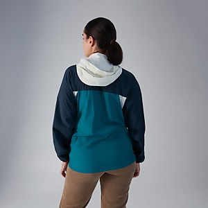 Unisex Windbreaker 21 Waterproof Jacket - Dark Green / Dark Blue