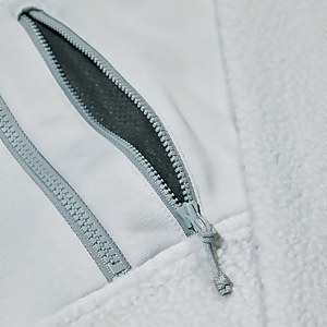 Fadley Half Zip Fleece für Damen - Hellgrau