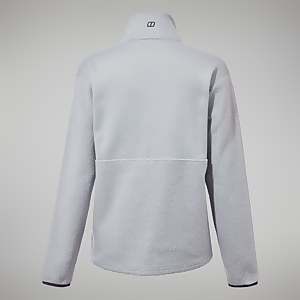 Fadley Half Zip Fleece für Damen - Hellgrau