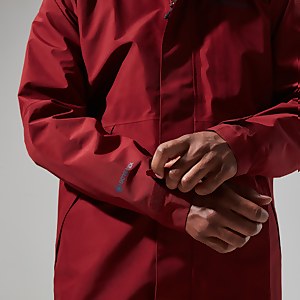 Men's Charn Shell Gore-Tex Jacket - Dark Red