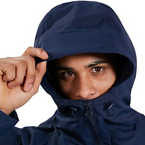 Men's Vestment Smock - Dark Blue / Brown