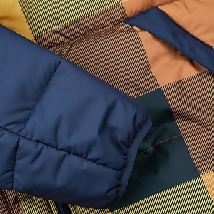 Men's Komatiite Insulated Jacket - Blue / Brown