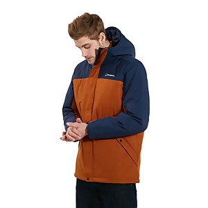 Men's Pole 21 Insulated Jacket - Brown / Blue