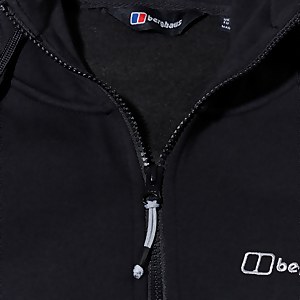 Men's Logo Full Zip Hoody Black
