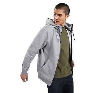 Men's Logo Fleece Jacket Grey