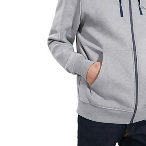 Men's Logo Fleece Jacket Grey