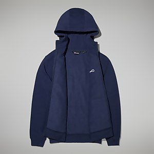 Men's Logo Full Zip Hoody Dark Blue