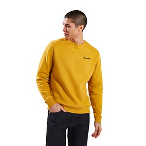 Men's Logo Crew Jumper Yellow
