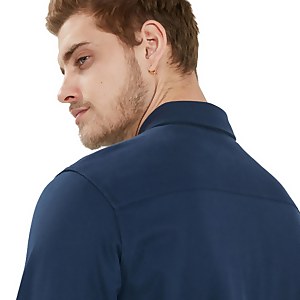 Men's Skawton Long Sleeve Shirt - Blue