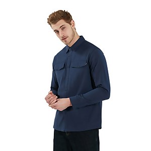 Men's Skawton Long Sleeve Shirt - Blue