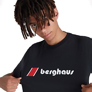 Unisex Heritage Front Logo T-Shirt - Black