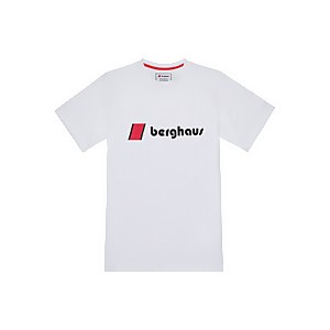 Unisex Heritage Front Logo T-Shirt - White - XS