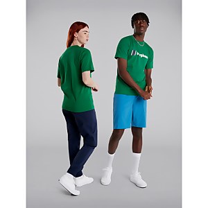 Unisex Heritage Front Logo T-Shirt - Green - XS