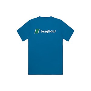 Unisex Heritage Front & Back Logo Tee - Blue