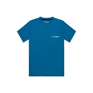 Unisex Heritage Front & Back Logo Tee - Blue