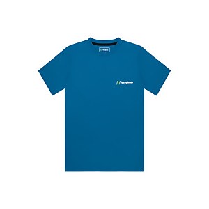 Unisex Heritage Front & Back Logo Tee - Blue