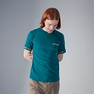 BERGHAUS ORG TRAMANTANA T SHIRT AU DKGRN/DKGRN