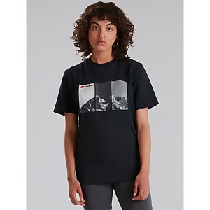 Unisex Triptic Mera Peak Short Sleeve Tee - Black
