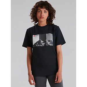 Unisex Triptic Mera Peak Short Sleeve Tee - Black